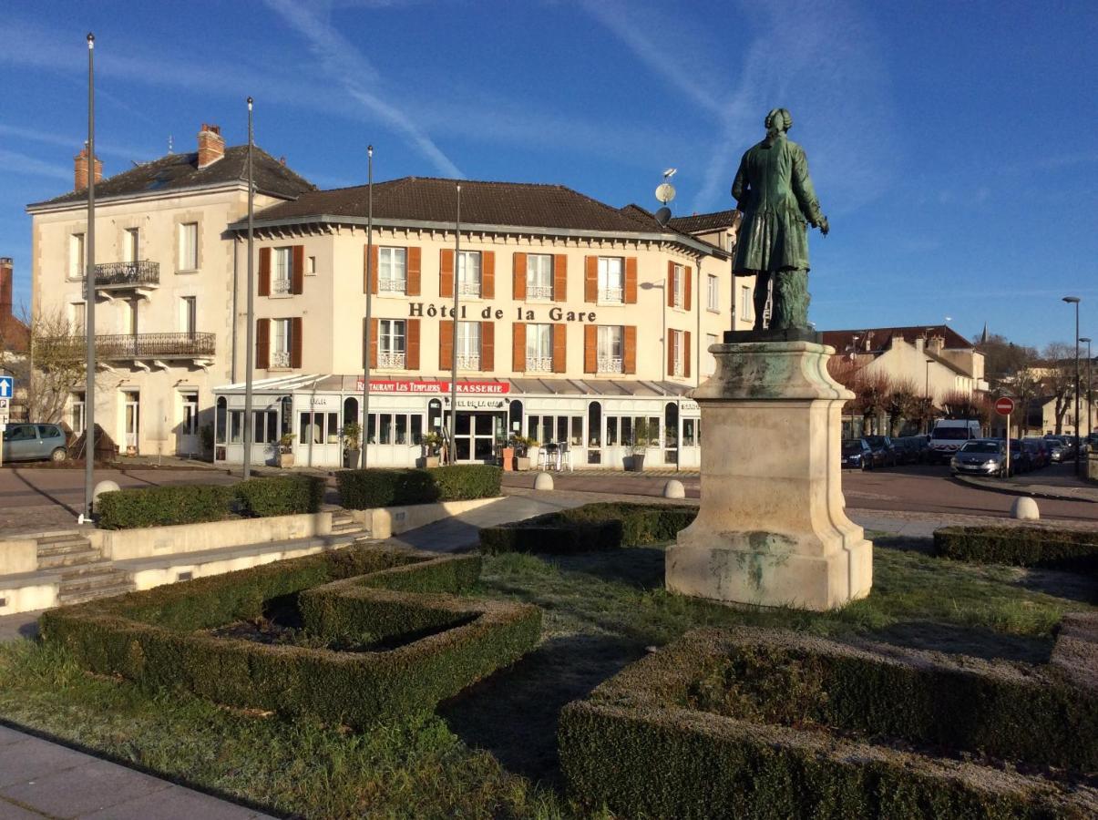 Hotel Restaurant Les Templiers Montbard Eksteriør bilde